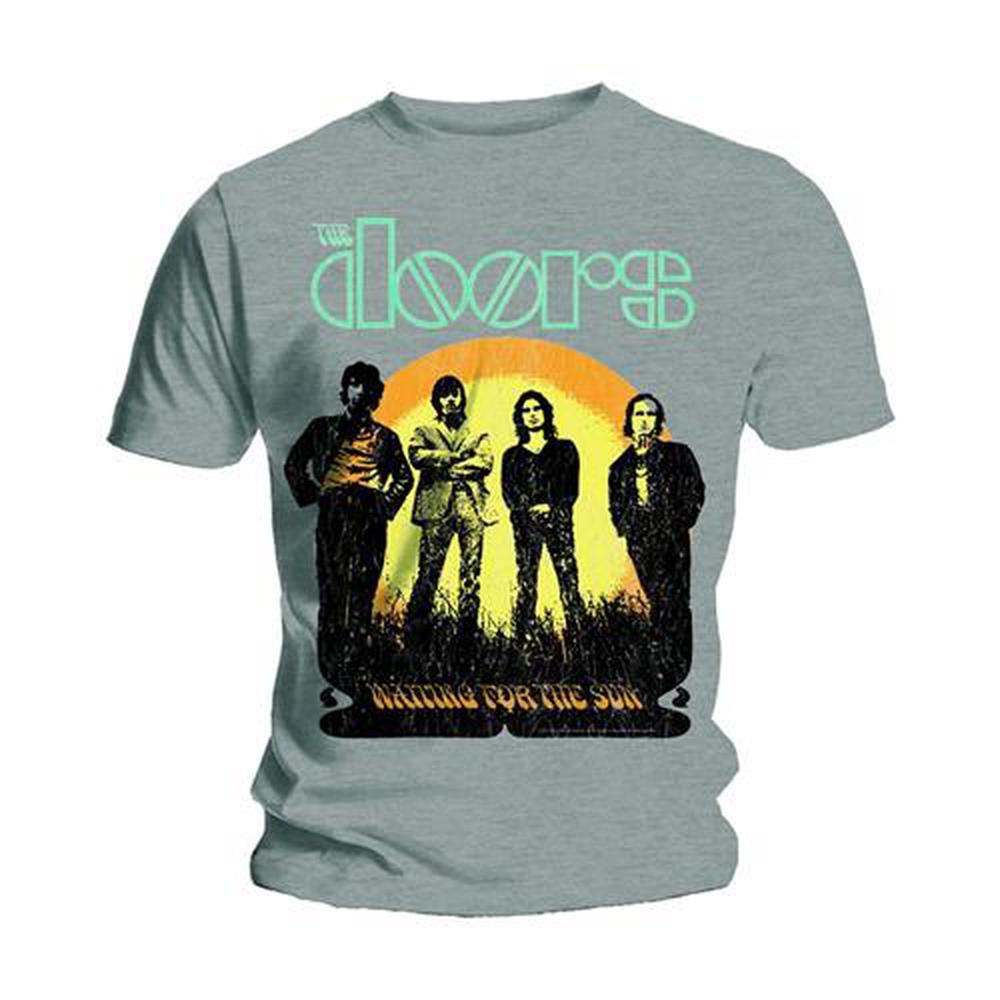 The Doors - Waiting for the Sun Herren TShirt - Grau